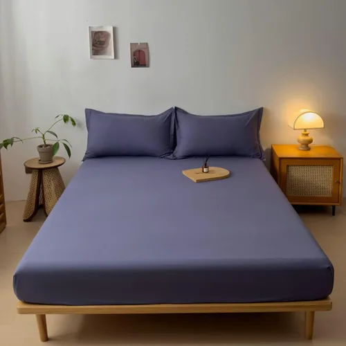 Vista 11 de Beydodo Sábana bajera ajustable con bolsillo profundo, sábanas de 35.4 x 74.8 in, color negro sólido, sábana bajera ajustable de algodón