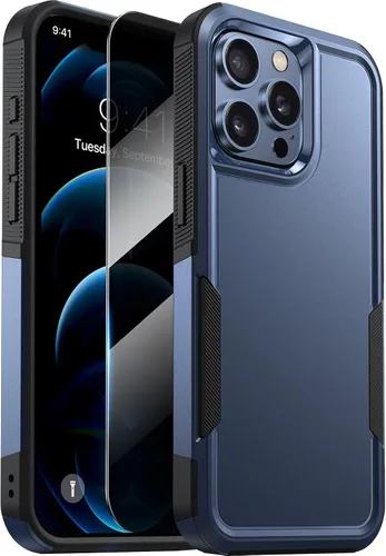 Vista 35 de Diaclara Funda diseñada para iPhone 12/iPhone 12 Pro, [con protector de pantalla de privacidad] [antiespía]