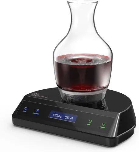 Vista 7 de Decantador eléctrico de aireación de vino Deluxe Edition