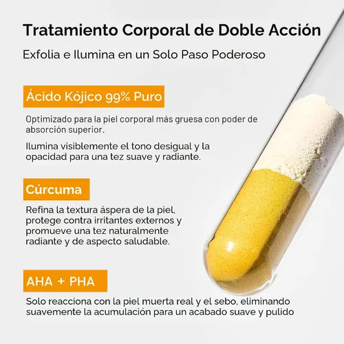 Vista 4 de Dr.Melaxin Cuidado de Queratina Corporal Ácido Kójico Cúrcuma Spray Exfoliante Suave Solución Peeling Cuidado de la Piel Coreano Para Todos Los