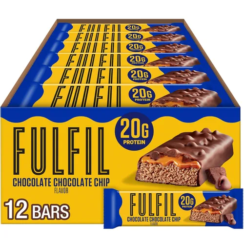 Vista 11 de FULFIL Paquete variado de barras de proteínas, 0.71 oz de proteína, 12