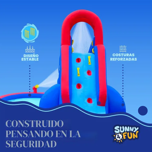 Vista 6 de Sunny & Fun - Parque inflable de tobogán acuático de lujo