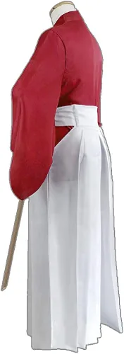 Vista 4 de Kendo Hakama Aikido - Disfraz de samurái japonés de judo de algodón para artes marciales uniforme Kendogi kimono pantalón profesional