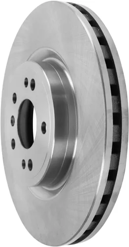 Vista 209 de Detroit Axle - Rotores de freno delantero para 04-13 Mazda 3 Rotores de frenos de disco 06-15 Mazda 5 Reemplazo: Rotor regular delantero de 11.81
