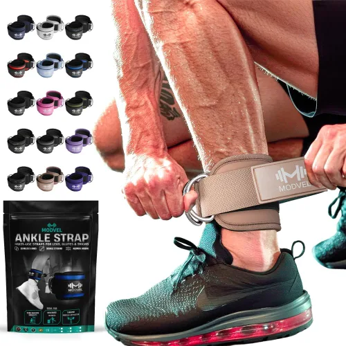 Vista 20 de Modvel Gym Ankle Strap for Cable Machines – Glute & Leg Kickback Ankle Straps for Gym Workouts – Adjustable, Padded Support for Strength Training
