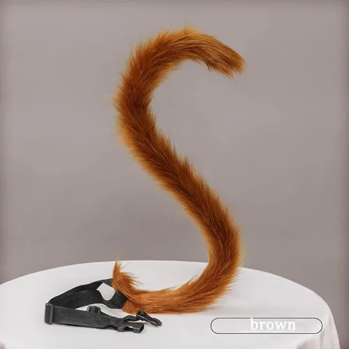 Vista 5 de Vivilly Fox Cat Ear and Tail Accesorios Cosplay de Halloween para mujeres y niñas