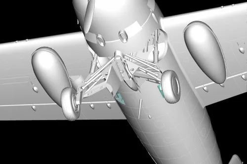 Vista 4 de Hobby Boss HY80329 FM-1 Kit de construcción de modelo de avión Wildcat