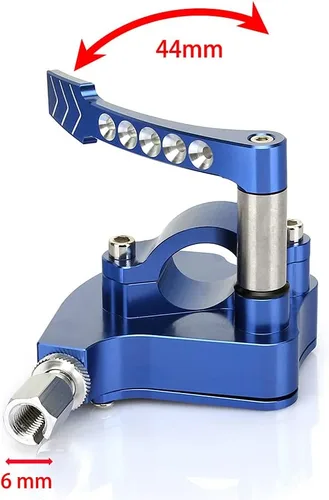 Vista 2 de TARAZON Universal Billet CNC 7/8" Palanca de Acelerador de Pulgar para ATV, Controlador de Pulgar, Conjunto de Acelerador de Pulgar, para Yamaha