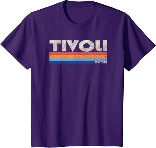 Vista 26 de Camiseta vintage de los años 80 estilo Tivoli NY