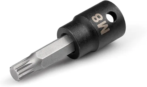 Vista 18 de TEKTON Zócalo de impacto de 3/8 pulgadas x M4 Triple Square Bit SIB18204