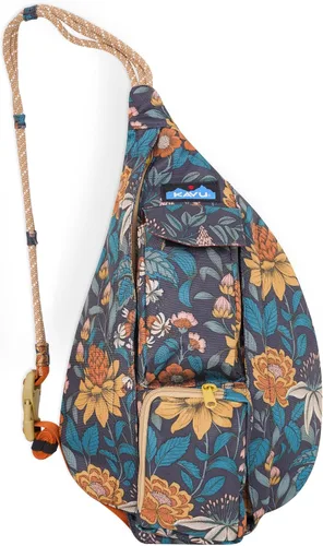 Vista 24 de KAVU - Mini bolsa de cuerda Chispa azul