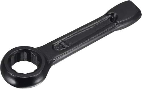 Vista 17 de uxcell Llave tipo anillo de extremo de caja de 0.866 in, herramienta de mano de llave de cabeza única de acero de alta resistencia Hand Tool