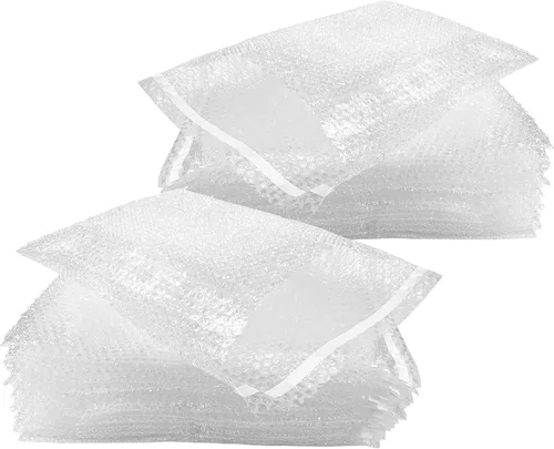 Vista 7 de 50 bolsas de burbujas de 10 x 15.5 pulgadas – #6 bolsas de envoltura autosellantes