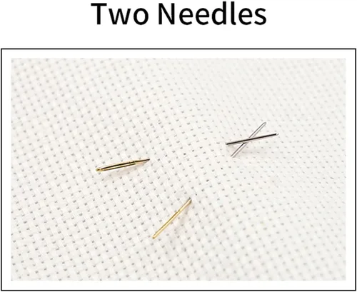 Vista 6 de Redxing Kits de punto de cruz estampados, kit de bordado para principiantes y adultos, gama completa de patrones de bordado, kits de iniciación