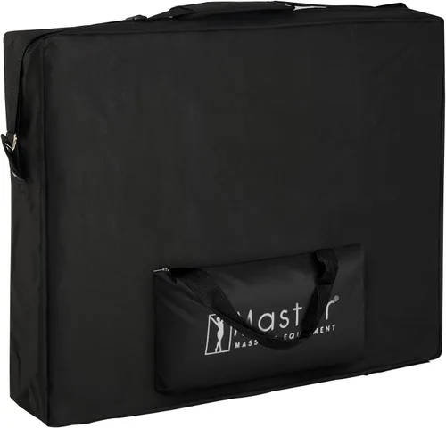 Vista 9 de Master Massage Zephyr - Mesa de masaje portátil y ligera, mesa de tatuaje, cama de spa (negro, granate)