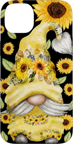 Vista 15 de Sunflower Gnome for Summer Garden Mom Cute Floral Pattern Case for iPhone 17