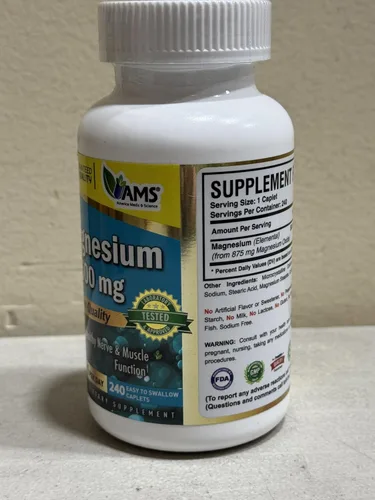 Vista 3 de Magnesio 500mg 240ct