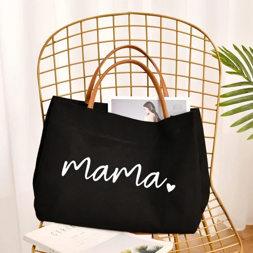 Vista 4 de Bolsa para mamá y mamá, regalos para mamá, bolsa para hospital, compras, playa, viajes