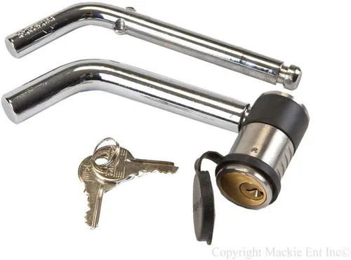Vista 3 de Master Lock 3895DAT - Cerradura de acoplador y cierre de receptor con pestillo de acoplador, 1 paquete