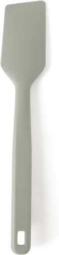 Vista 13 de Calphalon Raspador de tarros de borde, espátula de silicona de 9 pulgadas, raspador de limpieza flexible para tarros, botellas y recipientes