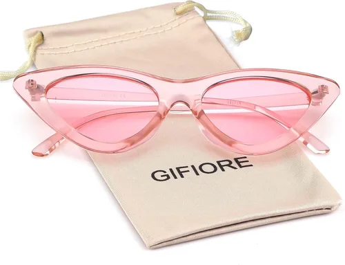Vista 3 de Gifiore - Lentes de sol para mujer, diseño retro vintage