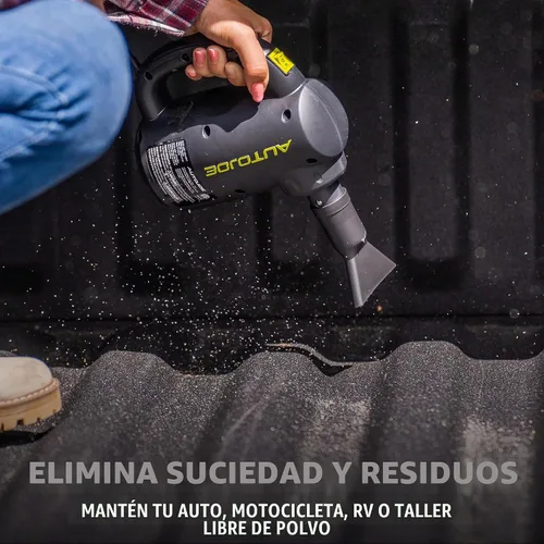 Vista 7 de Auto Joe ATJ-ABD1 Secadora de agua de chorro de aire de 500 W, con cable de CA de 10 pies, bolsa de almacenamiento y 9 accesorios de boquilla