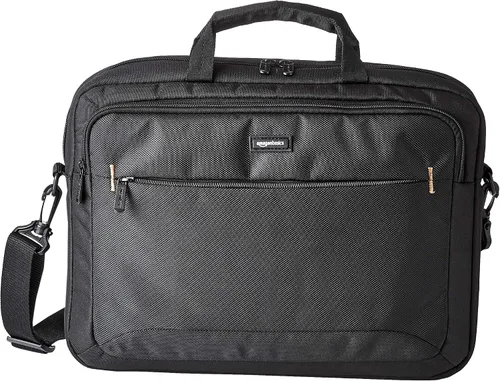 Vista 10 de Amazon Basics - Funda de transporte para laptop con correa de hombro, 1 unidad, 11.6 pulgadas, negro