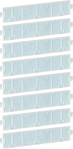 Vista 7 de MAC-408FT-E - Filtro de repuesto compatible con aire acondicionado Mitsubishi MAC-408FT-E, filtro para una óptima filtración de aire, paquete de 4