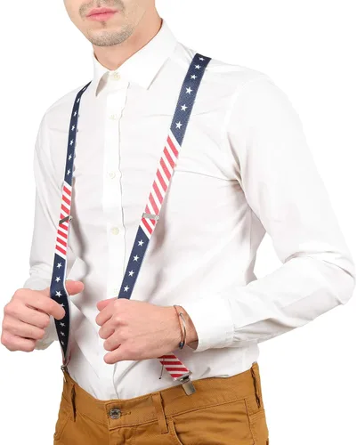 Vista 86 de Tirantes para hombre Tirantes elásticos con espalda en Y
