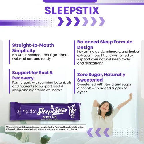 Vista 6 de Sleep Aid Melatonina Polvo triptófano glicina raíz de valeriana magnesio para el sueño bálsamo de limón L teanina glicinato de magnesio zinc ayuda
