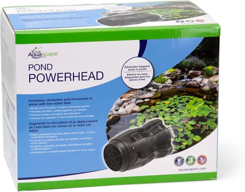 Vista 6 de Aquascape Bomba de circulación Powerhead para estanque, control de flujo de agua direccional, 40 vatios 91142
