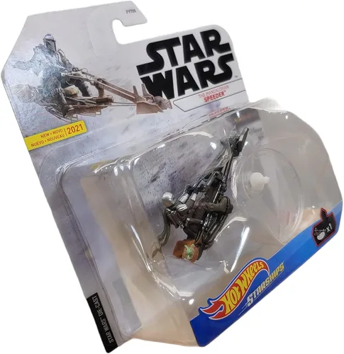 Vista 3 de Hot Wheels Starships - The Mandalorian Speeder