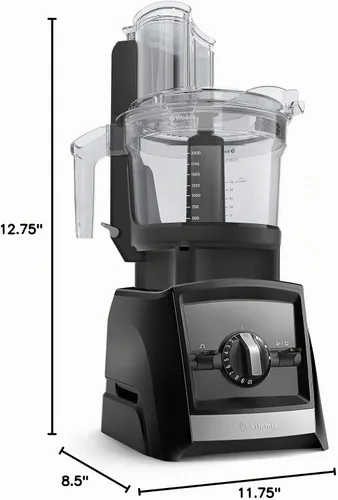 Vista 10 de Accesorio para procesador de alimentos de 12 tazas Vitamix con AUTO-DETECCIÓN, libre de BPA, con cuchilla de uso múltiple y dos discos reversibles