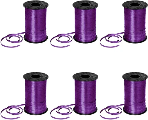 Vista 11 de PMU Tira de cinta rizadora negra de 500 yardas x 3/16 pulgadas para envolver regalos, decoración de cumpleaños, celebraciones, fiestas, accesorios