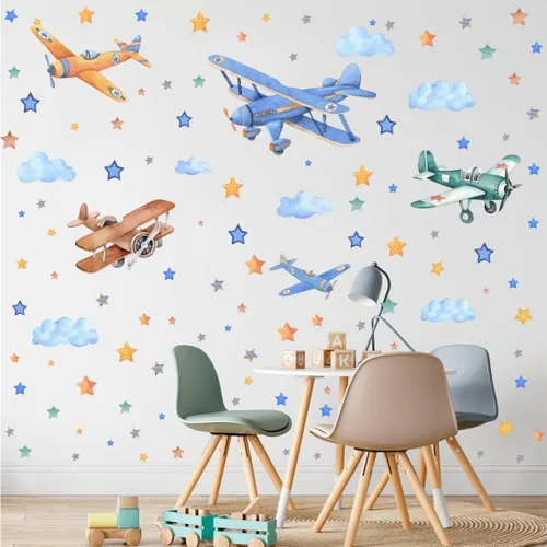 Vista 8 de YIMEHDAN Calcomanías de pared de pelotas deportivas 3D, fútbol, voleibol, rugby, baloncesto, tenis, vinilo para pared, diseño deportivo extraíble