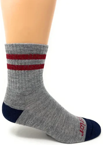 Vista 2 de Warrior Alpaca Socks - Camiseta deportiva retro acolchada y cómoda para adultos - Unisex