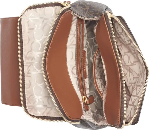 Vista 7 de Calvin Klein Mochila con solapa para artículos clave de Reyna