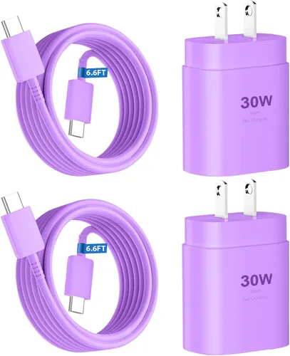 Vista 9 de Cargador USB C de 30 W para iPhone 15/15 Pro Max/15 Pro/15 Plus/Samsung Galaxy S23 Ultra/S23/S23+/S22/S22 Ultra/S22+/S22+/S21 Ultra/S20 Ultra/Note