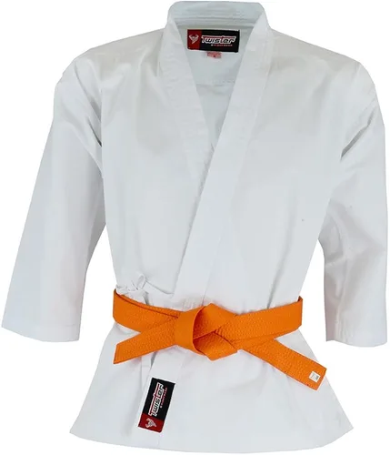 Vista 3 de TWISTER FIGHT WEAR Professional Double Stitch Strong Quality Training Student Karate Gi Middleweight 8oz