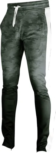 Vista 20 de SCREENSHOT Print TIE DYE Men Premium Streetwear Urban Track Pants - Modern Fit P11004-negro/leopardo