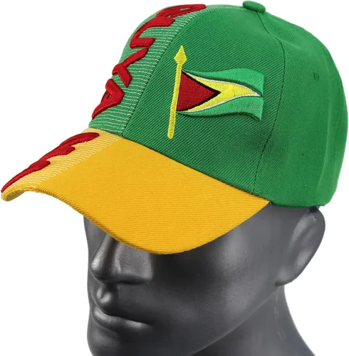 Vista 4 de Gorra de béisbol ajustable bordada "Nations of South America Hat Collection