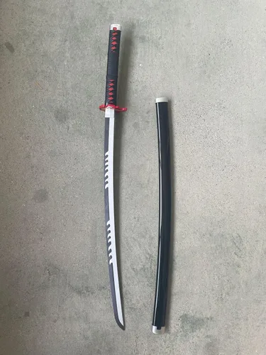 Vista 35 de ziqing Espada para cosplay de Demon Slayer hecha a mano, Katana de 31 pulgadas con múltiples estilos para elegir