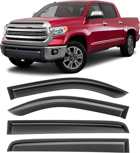 Vista 23 de Deflectores de ventana irrompibles con cinta para Chevrolet Equinox 2025-2026