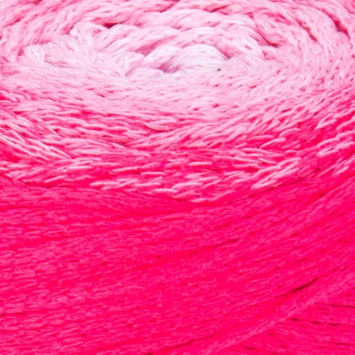 Vista 2 de YarnArt - Cuerda de macramé con espectro de algodón, 8.80 onzas, 246.06 yardas, 80% algodón, macramé multicolor, hilo de macramé colorido