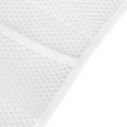 Vista 7 de Cesta de almacenamiento portátil colgante con 6 bolsillos, bolsa de almacenamiento para guardar el armario, puerta, organizador para colgar
