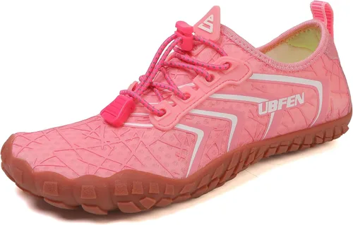 Vista 12 de UBFEN Zapatos acuáticos para natación, para hombre y mujer, para deportes de playa, secado rápido, descalzos para navegación, pesca, buceo, surf
