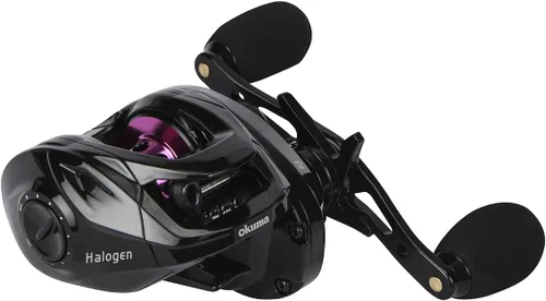 Vista 3 de Okuma Halogen Corrosion Graphite Grame Magnetic Casting Baitcast Reel