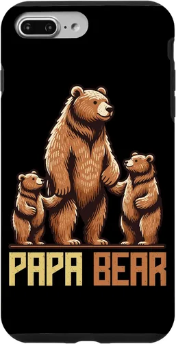 Vista 12 de Papa Bear Lover Father Dad Parent Father's Day Sunglasses Case for iPhone 16