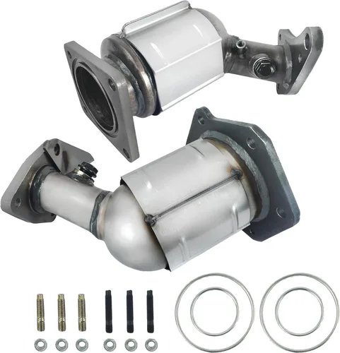 Vista 11 de JT Convertidor catalítico compatible con Nissan Frontier/Xterra 2002 2003 2004 3.3L V6 2 piezas (compatible con EPA)