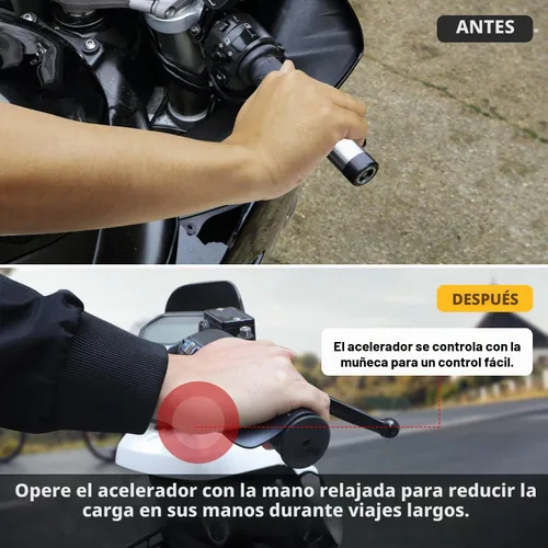 Vista 4 de Asistencia del acelerador de crucero para barras de mango de 7
